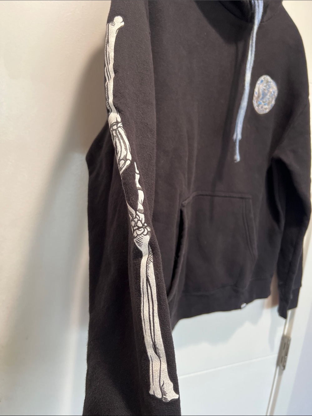 Teton Gravity Research Hoodie w/ embroidered Grateful Dead Skullie - Medium - Picture 5 of 6